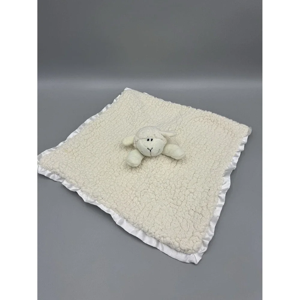Stephan Baby Lamb Sheep Lovey Plush Security Blanket